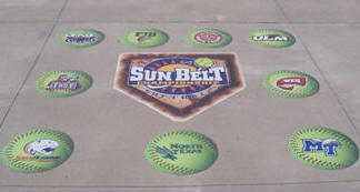 Pavement and Sidewalk Foil Decals made with AlumiGraphics